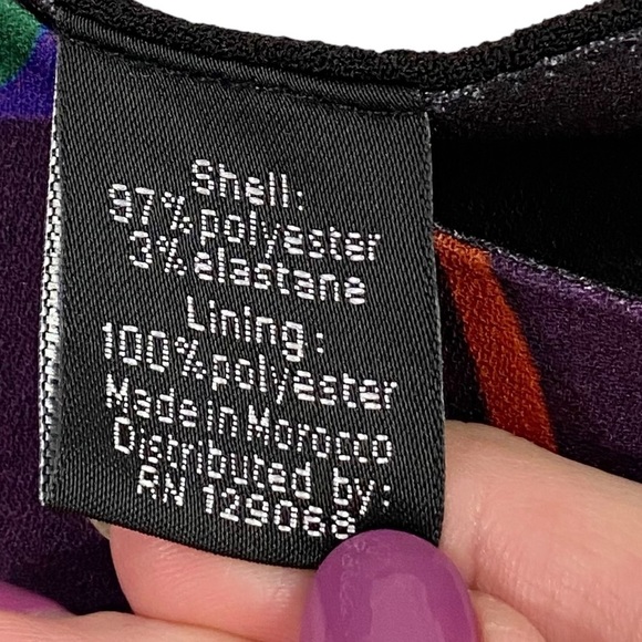 DESIGUAL - NWT BLACK EVANON DRESS SZ 8 - STYLE 37V2070 CREPE-LIKE FEEL - B21 - Picture 5 of 11